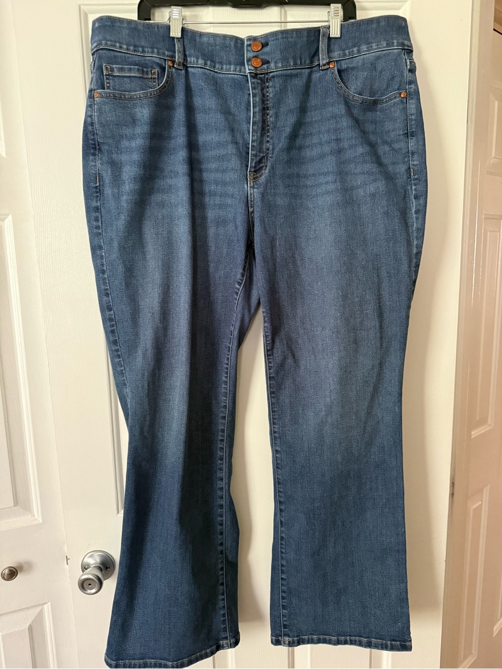 Lane Bryant Medium Blue Flare Jeans